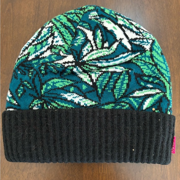 Mishka Stoney Baloney Beanie - Black / Green / Purple - One Size - Picture 4 of 5